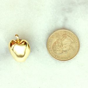🍏Minimalist Gold Apple Teacher Brooch Pin🍏